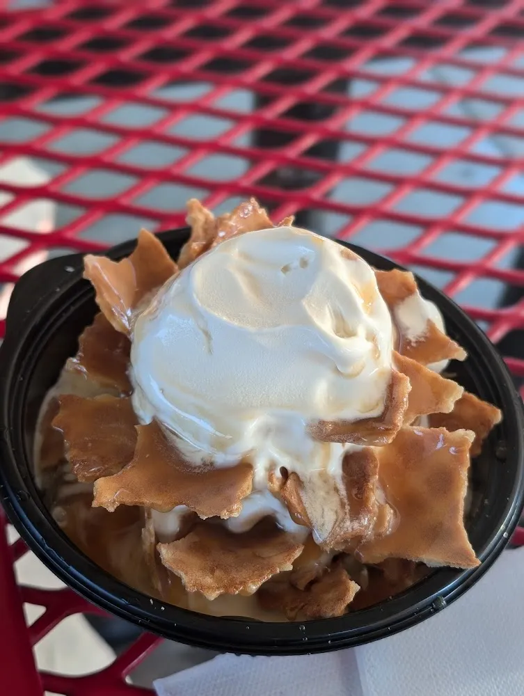 Caramel Waffle Cone Sundae